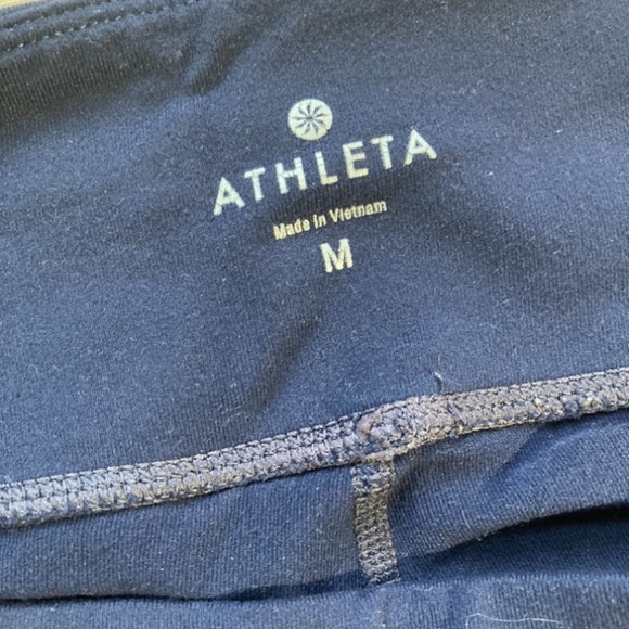 Athleta Full Length Leggings Size M - Picture 4 of 5